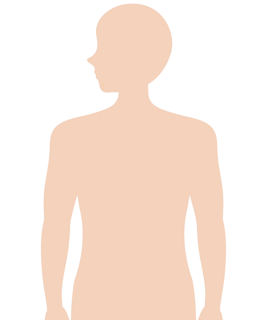 Silhouette des menschlichen Körpers